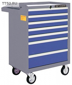 На сайте Трейдимпорт можно недорого купить Телега инструментальная 7 полок, сине-серая. 